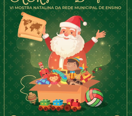 Chegada do Papai Noel, neste sábado, 18 de novembro,19h}