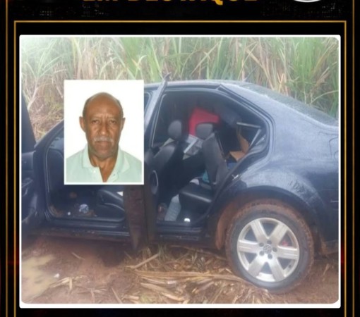 TRATORISTA É PRESO SUSPEITO DE HOMICÍDIO APÓS CORPO SER ENCONTRADO EM CARRO ABANDONADO EM SANTA CRUZ DA CONCEIÇÃO}