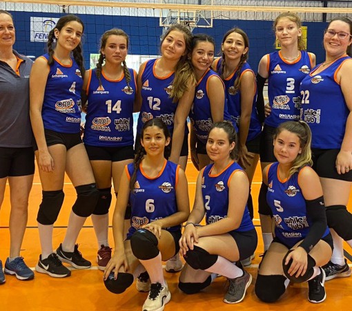 Voleibol Feminino Categoria Mirim jogo do dia 22 de outubro}