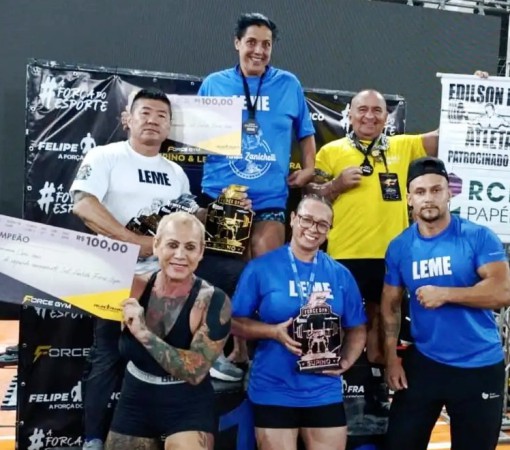 ATLETAS DE LEME SE DESTACAM EM CAMPEONATO DE SUPINO E LEVANTAMENTO TERRA EM APIAÍ}
