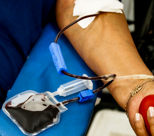 QUINTA ETAPA DO CALENDÁRIO DE DOAÇÃO DE SANGUE ARRECADOU 102 BOLSAS}