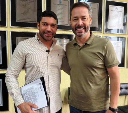 DR. DAVID PEDRÃO REFORÇA PARCERIA E BUSCA NOVOS RECURSOS PARA LEME EM ENCONTRO COM DEPUTADO SAULO PEDROSO}