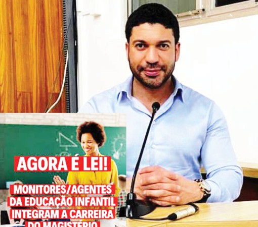 VEREADOR DR. DAVID PEDRÃO COBRA DO EXECUTIVO ESTUDO E PROJETO PARA REENQUADRAMENTO DE PROFISSIONAIS DA EDUCAÇÃO INFANTIL}