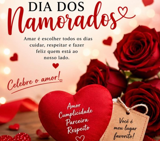 DIA DOS NAMORADOS - CELEBRANDO O AMOR E O COMPANHEIRISMO}