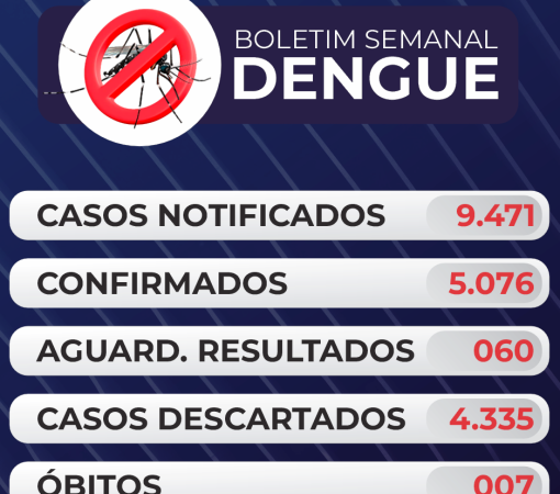 BOLETIM Nº 020 DENGUE}