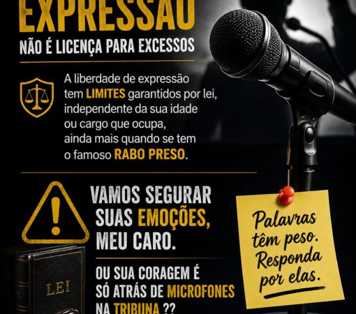 ENTRE O DIREITO E A LIBERDADE – TENHA PRUDÊNCIA}