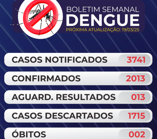 BOLETIM Nº 009 DENGUE}