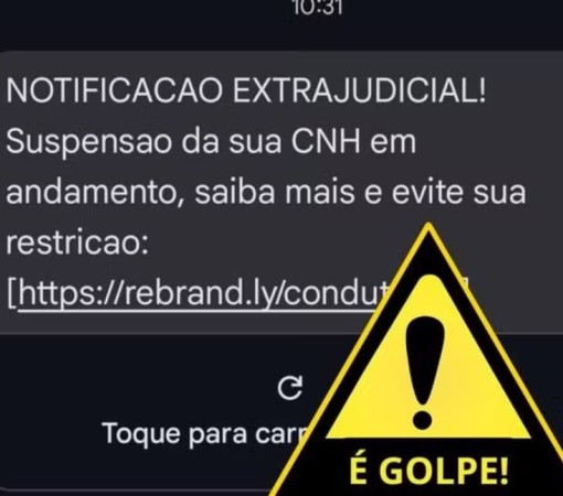 ATENÇÃO PARA O GOLPE DA CNH}