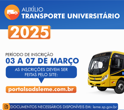 PROGRAMA AUXÍLIO TRANSPORTE 2025}