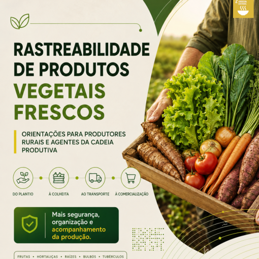 SECRETARIA DE AGRICULTURA ORIENTA PRODUTORES RURAIS SOBRE RASTREABILIDADE DE PRODUTOS VEGETAIS FRESCOS