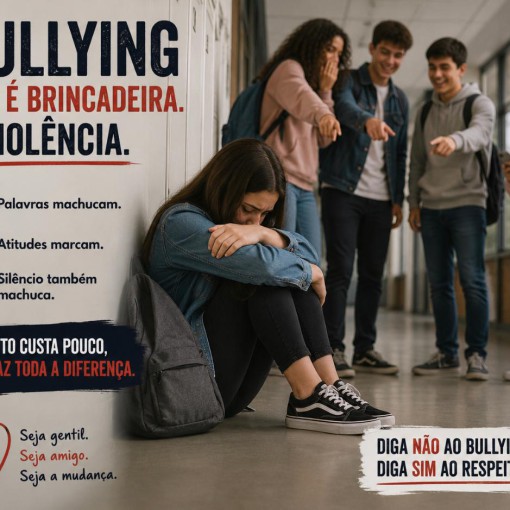 VAMOS FALAR SOBRE BULLYING - UMA VIOLÊNCIA SILENCIOSA QUE DEIXA MARCAS PROFUNDAS}