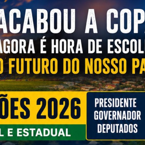 ELEIÇÕES 2026 - O VOTO CONSCIENTE COMEÇA MUITO ANTES DA CAMPANHA