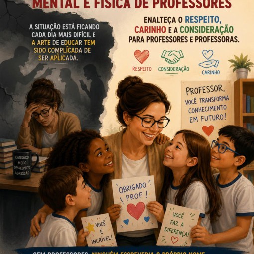 VIOLÊNCIA NAS ESCOLAS ACENDE ALERTA E REFORÇA A NECESSIDADE DE VALORIZAR QUEM ENSINA}