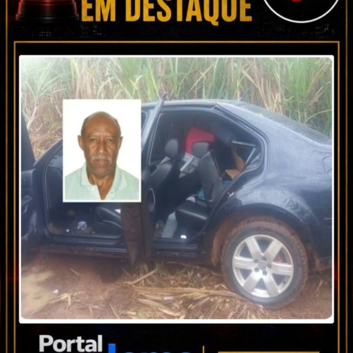 TRATORISTA É PRESO SUSPEITO DE HOMICÍDIO APÓS CORPO SER ENCONTRADO EM CARRO ABANDONADO EM SANTA CRUZ DA CONCEIÇÃO}