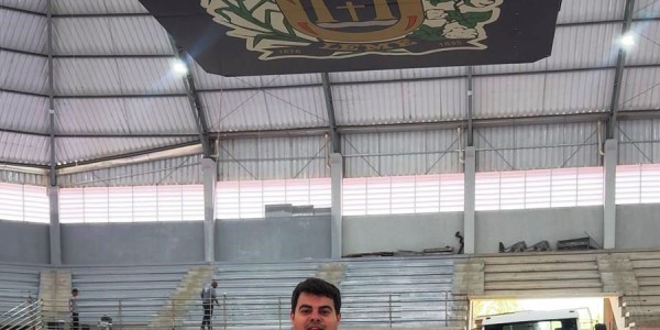 OBRAS DO NOVO GINÁSIO MUNICIPAL DE ESPORTES CONTINUAM