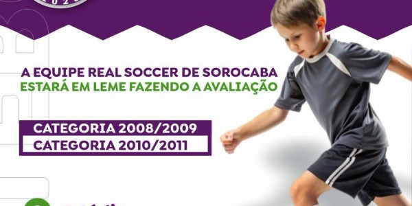 PRIMEIRA AVALIAÇÃO DE FUTEBOL EM LEME
