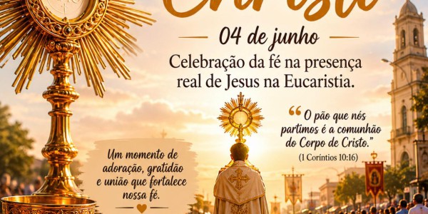 CORPUS CHRISTI - FÉ, TRADIÇÃO E DEVOÇÃO