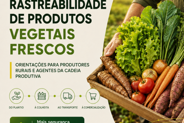 SECRETARIA DE AGRICULTURA ORIENTA PRODUTORES RURAIS SOBRE RASTREABILIDADE DE PRODUTOS VEGETAIS FRESCOS}