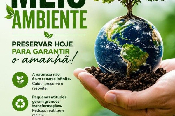DIA MUNDIAL DO MEIO AMBIENTE - PRESERVAR HOJE PARA GARANTIR O AMANHÃ}