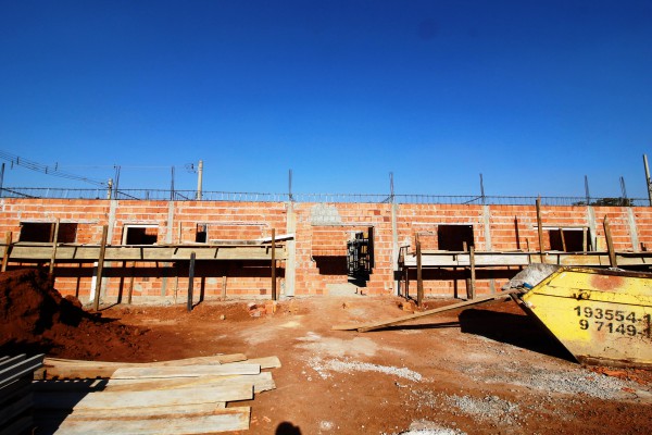 OBRAS DA NOVA UNIDADE BÁSICA DE SAÚDE NO JARDIM ANGÉLICA ESTÃO EM RITMO ACELERADO}