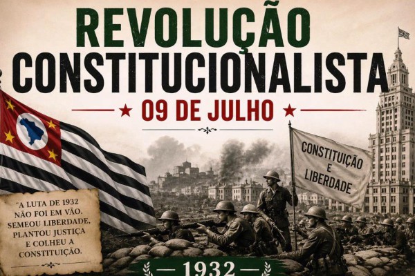 09 DE JULHO - A DATA QUE MARCOU A LUTA PELA CONSTITUIÇÃO}