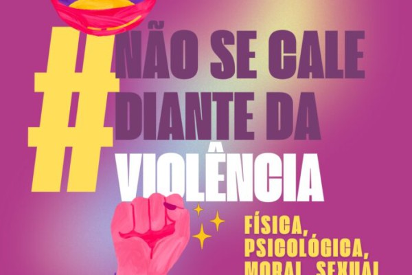 ATENÇÃO: DIGA NÃO À VIOLÊNCIA CONTRA AS MULHERES}