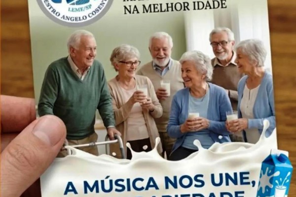 BANDA DE LEME REALIZA CAMPANHA DE ARRECADAÇÃO DE LEITE}