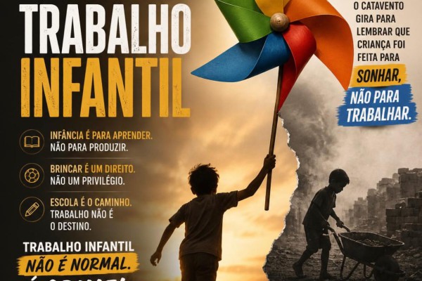 JUNHO É O MÊS DE COMBATE AO TRABALHO INFANTIL}
