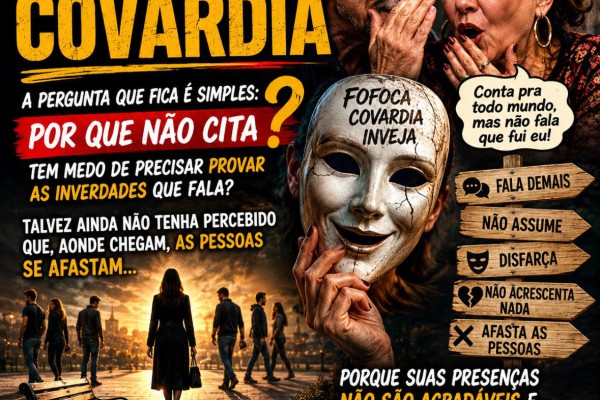 FOFOCA E COVARDIA}