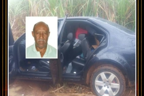 TRATORISTA É PRESO SUSPEITO DE HOMICÍDIO APÓS CORPO SER ENCONTRADO EM CARRO ABANDONADO EM SANTA CRUZ DA CONCEIÇÃO}