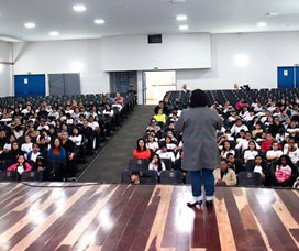 PALESTRA DE CONSCIENTIZAÇÃO SOBRE O COMBATE AO TRABALHO INFANTIL