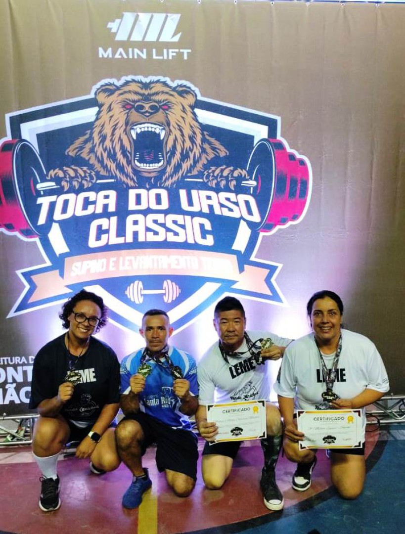 CAMPEONATO DE SUPINO E LEVANTAMENTO TERRA