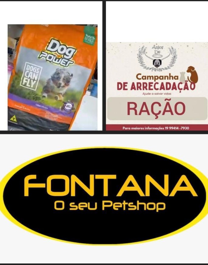 MAIS UM GRANDE EVENTO EM PARCERIA DA PROLINE E AGROPECUÁRIA FONTANA EM PROL DAS ANJOS DE PATAS