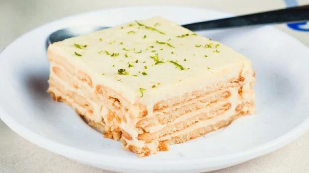 PAVÊ DE LIMÃO COM TRÊS INGREDIENTES