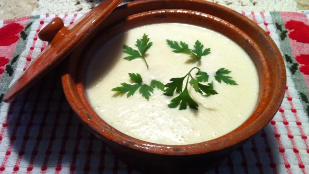 SOPA DE COUVE-FLOR CREMOSA