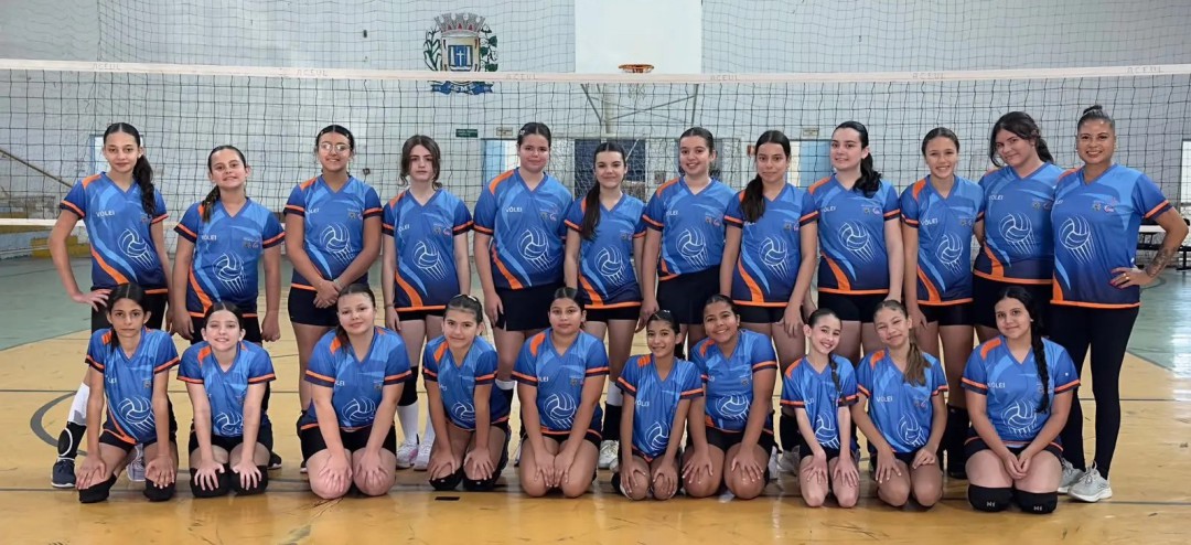 VÔLEI LEME ACEUL RECEBE FESTIVAL DA APV EM LEME