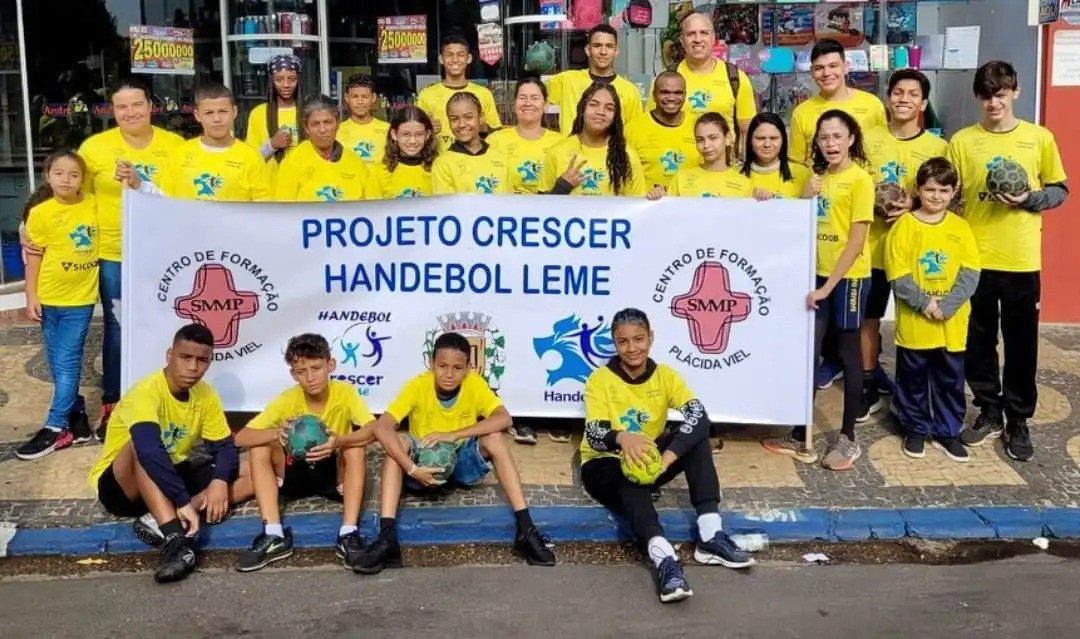PROJETO CRESCER HANDEBOL LEME ANUNCIA VOLTA ÀS AULAS