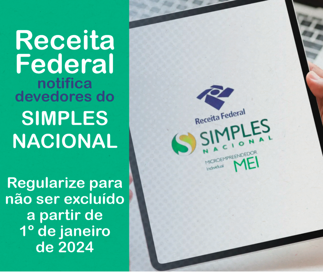 Receita Federal notifica MEI devedores do Simples Nacional