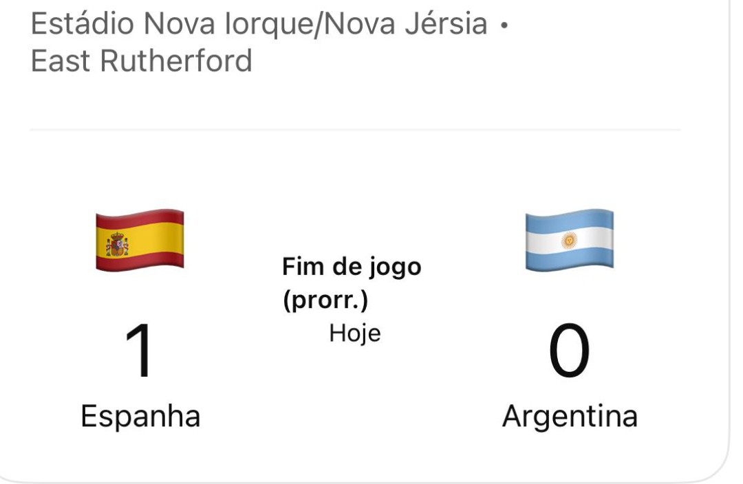 ESPANHA VENCE A ARGENTINA NA PRORROGAÇÃO E CONQUISTA A COPA DO MUNDO DE 2026