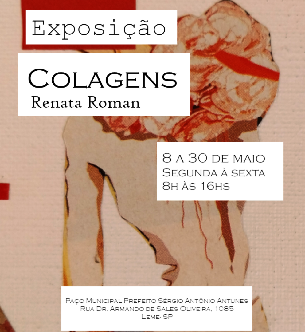 EXPOSIÇÃO COLAGENS RENATA ROMAN