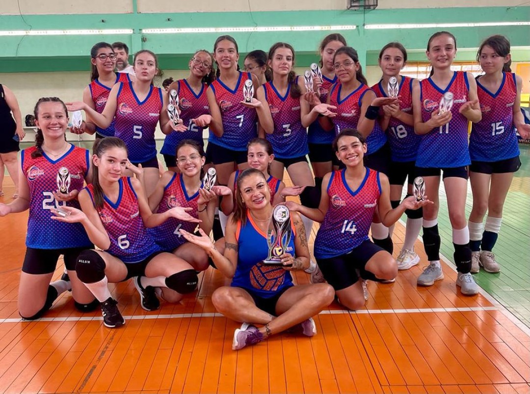Equipe Lemense é a VICE-CAMPEÃ da Série Prata do Campeonato Regional APV de Voleibol 2023