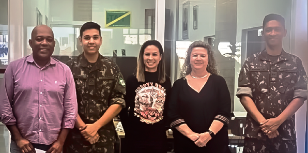 JUNTA DE SERVIÇO MILITAR RECEBE VOT - VISITA DE ORIENTAÇÃO TÉCNICA