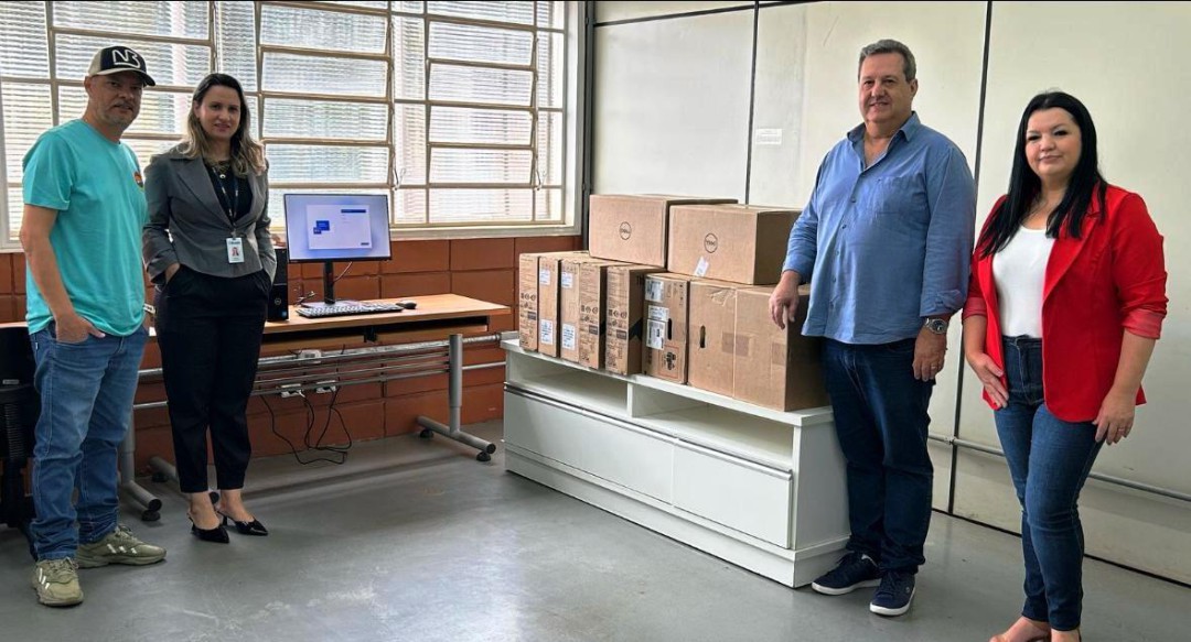 GRUPO BRAIDO DOA COMPUTADORES AO CENTRO DA JUVENTUDE DE LEME E FORTALECE PROJETOS DE INCLUSÃO DIGITAL