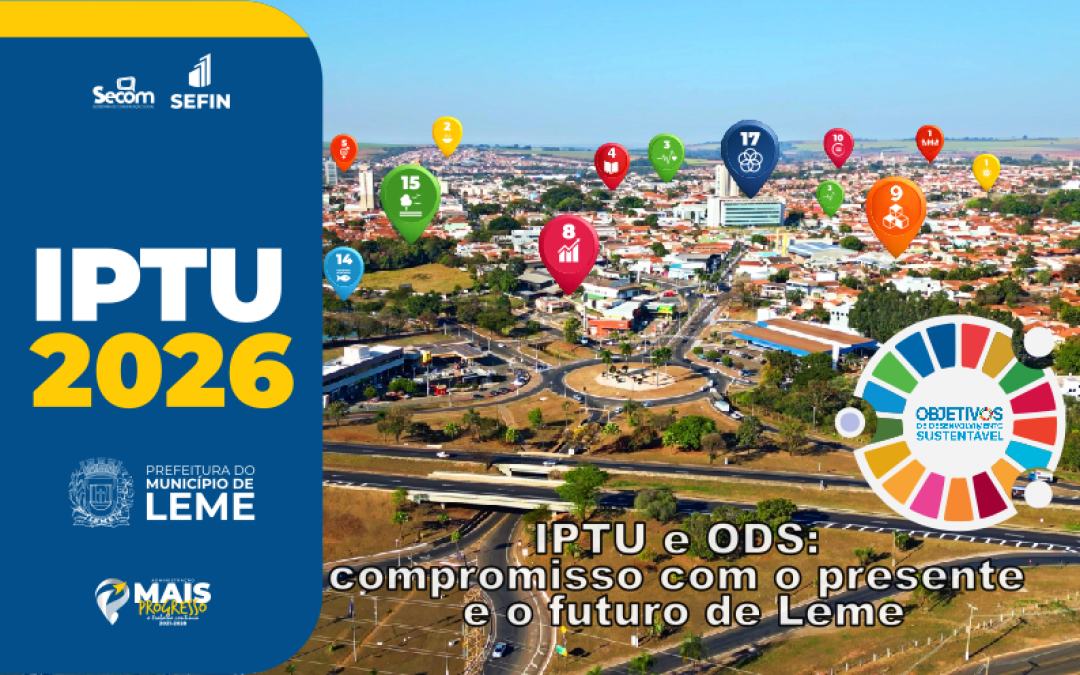PRAZO PARA IMPUGNAÇÃO DOS LANÇAMENTOS DO IPTU 2026 INICIOU-SE DIA 14 DE FEVEREIRO