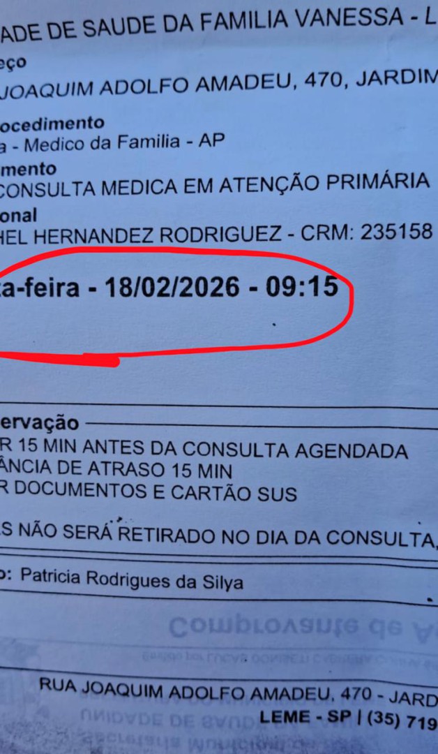 PACIENTES FICAM NA PORTA DE UNIDADE FECHADA E REVOLTA EXPÕE FALHA GRAVE NA GESTÃO DA SAÚDE EM LEME