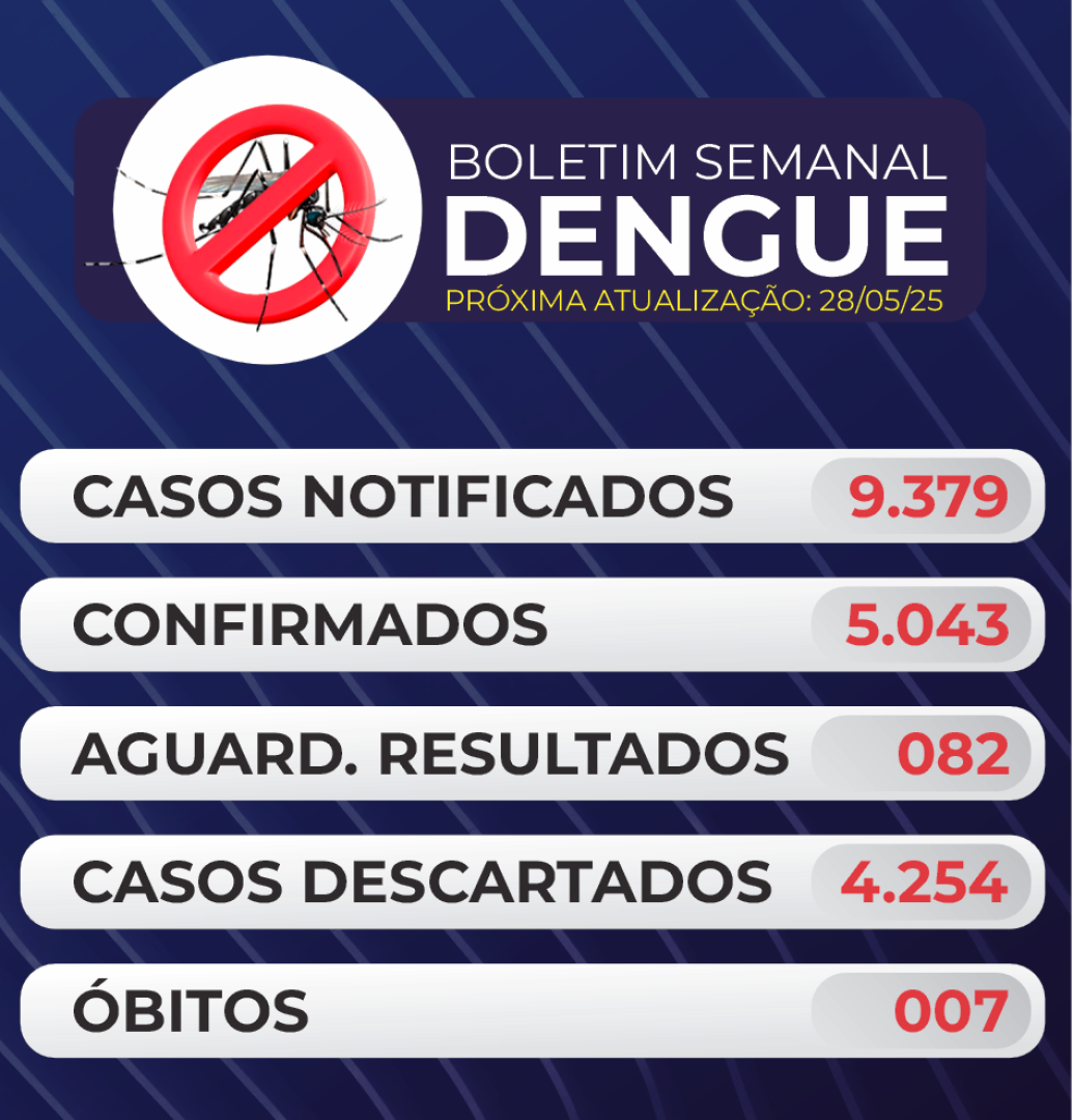 BOLETIM Nº 019 DENGUE