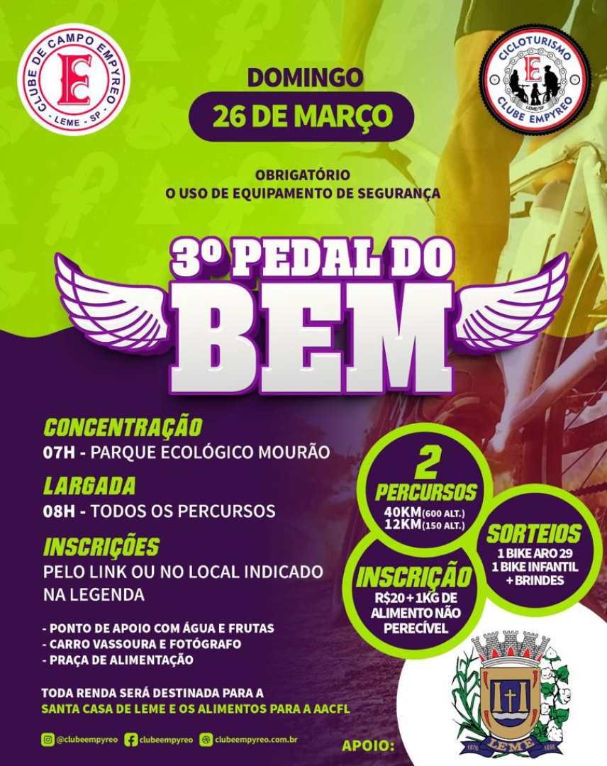 3º Pedal do Bem