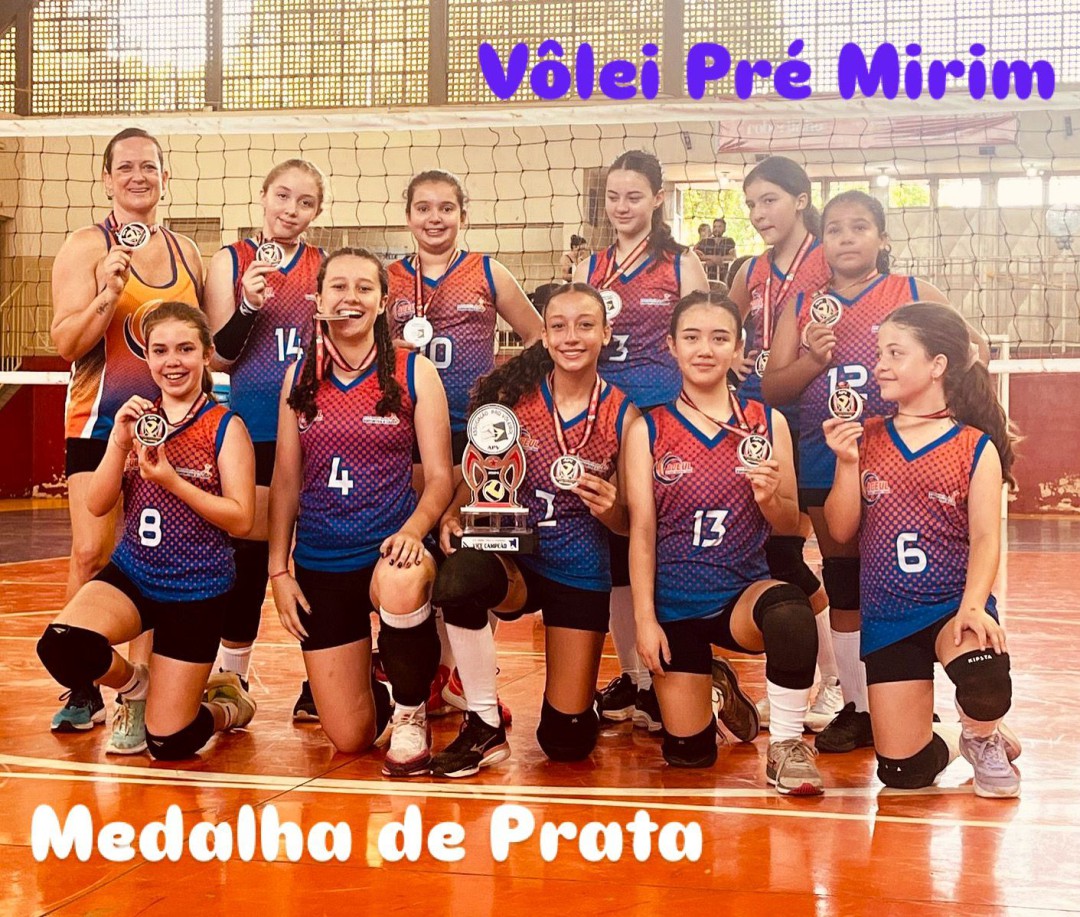 MEDALHA DE PRATA PARA O VÔLEI FEMININO DA ACEUL SEL LEME