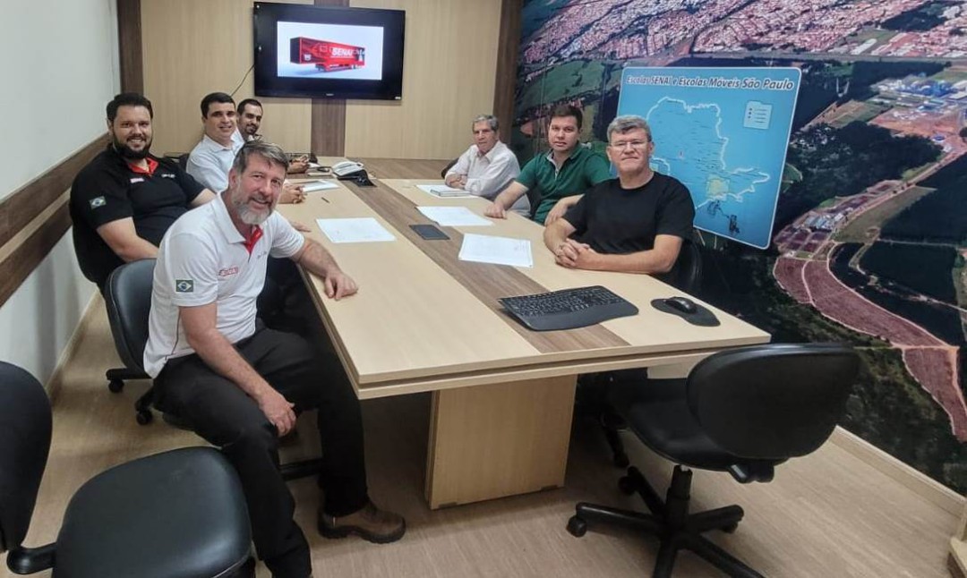 Visita à unidade do SENAI de Lençóis Paulista