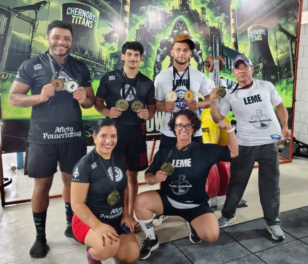 PRIMEIRO CAMPEONATO DE SUPINO E TERRA